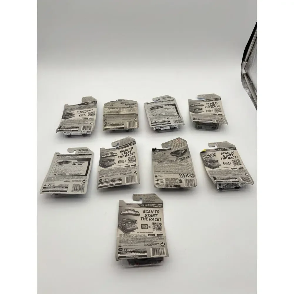 Lot of 9 Hot Wheels 2007-2013 Diecast Cars New Sealed Card Damage